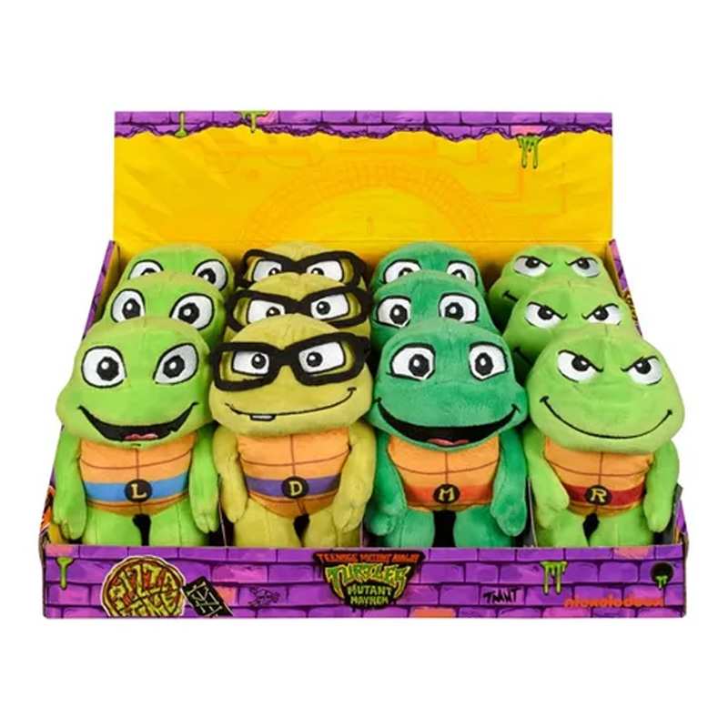 Playmates Toys Tortugas Ninja 83170 Tmnt Movie Peluche Básico 6.5Plg  Surtido