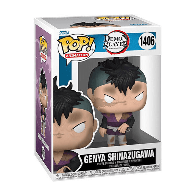 Figura De Accion Funko Pop Demon Slayer #1406 Genya Shinazugawa