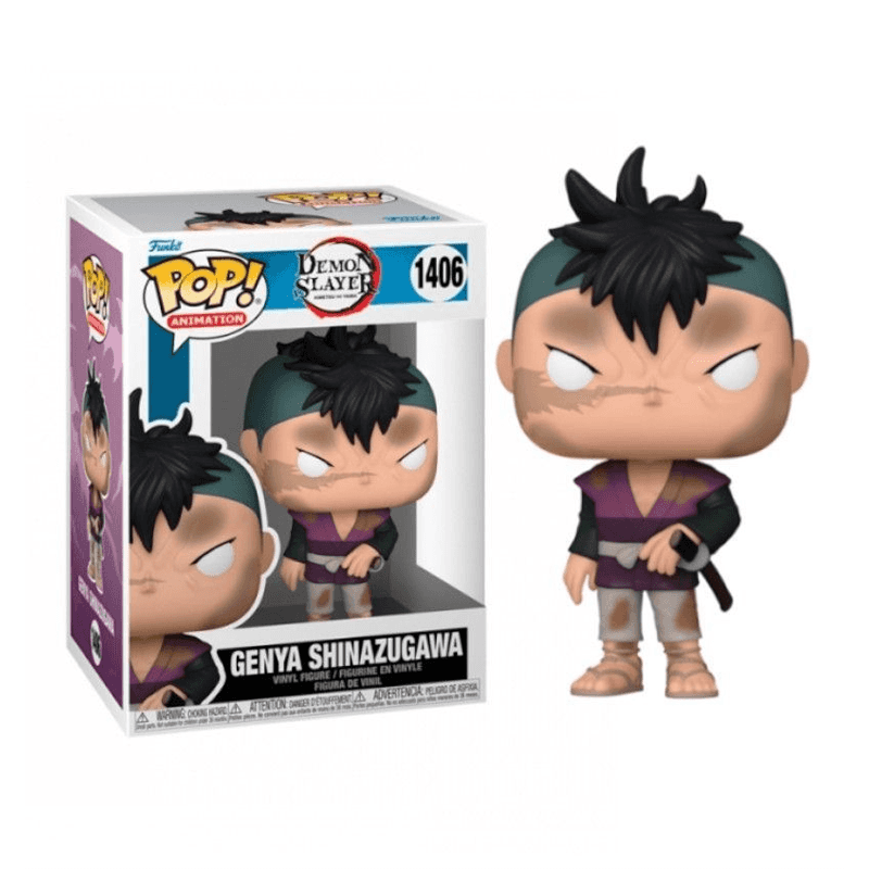 Figura De Accion Funko Pop Demon Slayer #1406 Genya Shinazugawa
