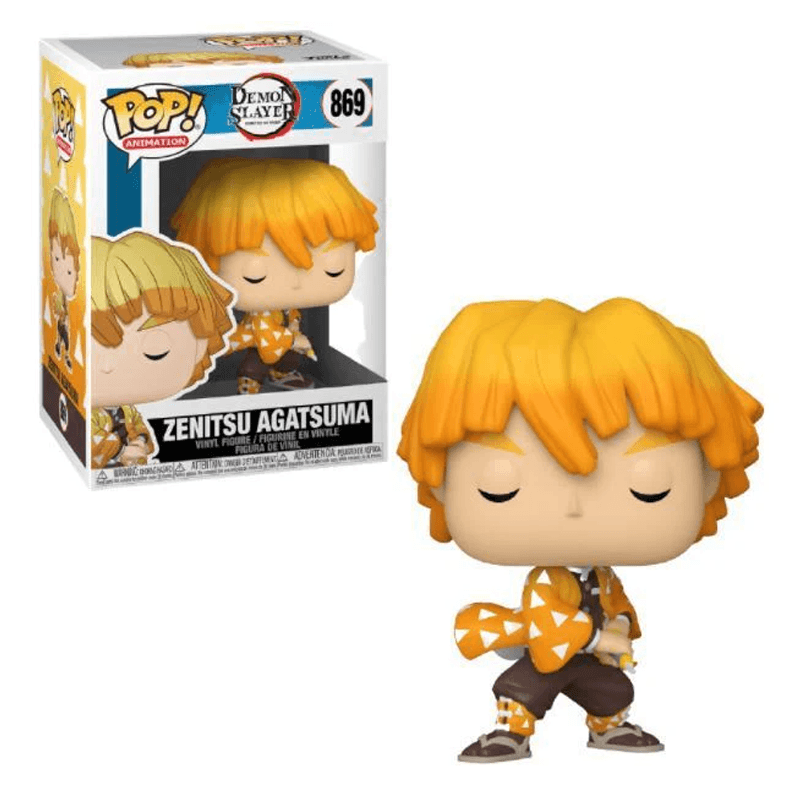 Funko Pop 49012 Demon Slayer 869 Zenitsu Agatsuma