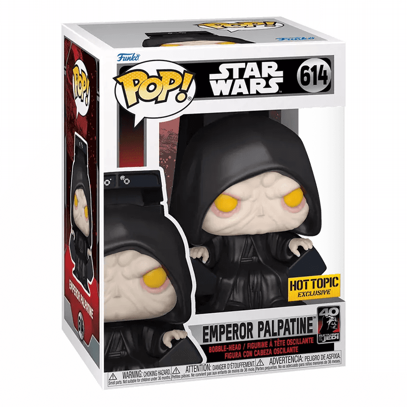 Figura De Accion Funko Pop Star Wars #614 Emperor Palpatine