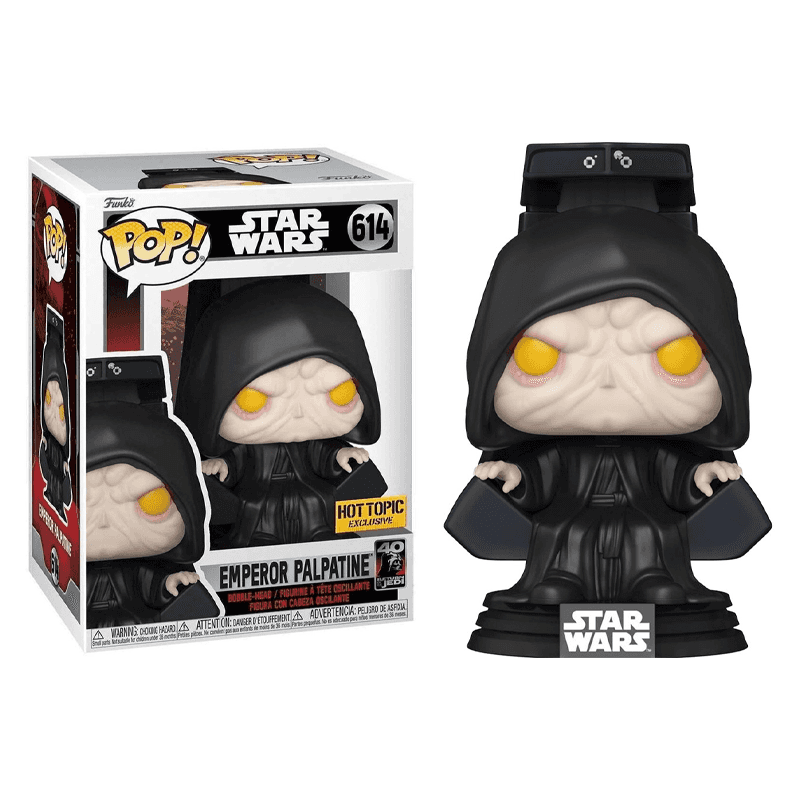 Figura De Accion Funko Pop Star Wars #614 Emperor Palpatine