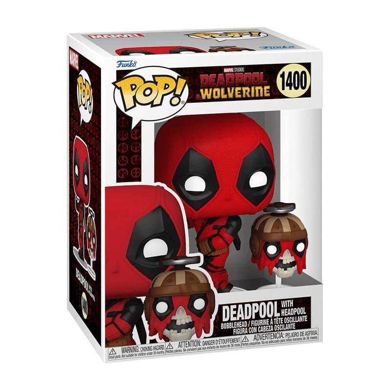 Funko Pop 79768 Deadpool 1400 Deadpool Con Headpool