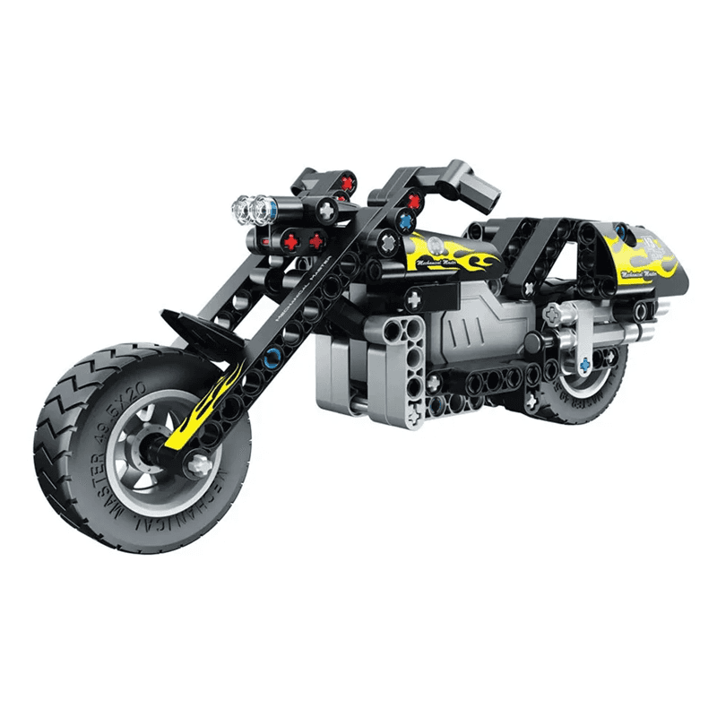 Im.Master Mechanical Master 5801 Motocicleta Pull Back 183 Pcs Surtido