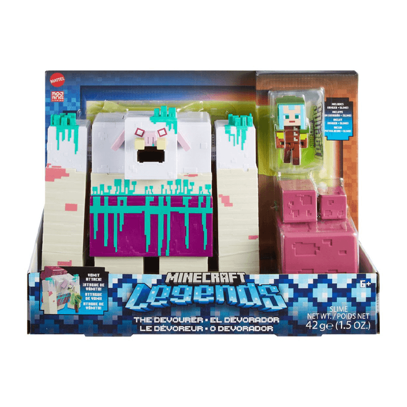 Mattel Minecraft Hnc08 Figura De Acción Con Slime