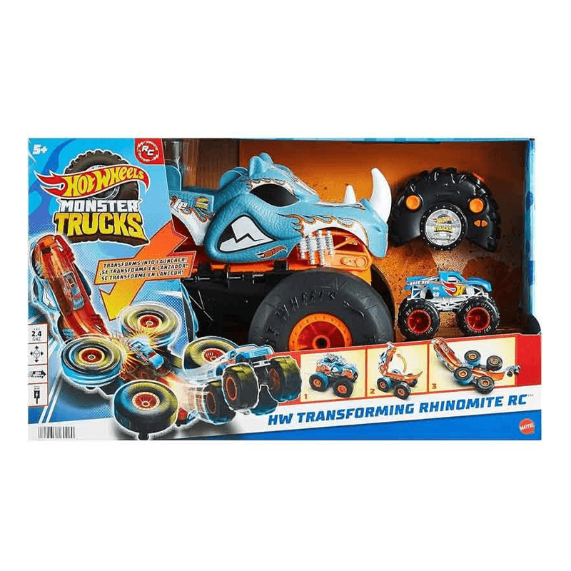 Mattel Hot Wheels Hpk27 Monster Trucks Rhinomite R/C 1:13