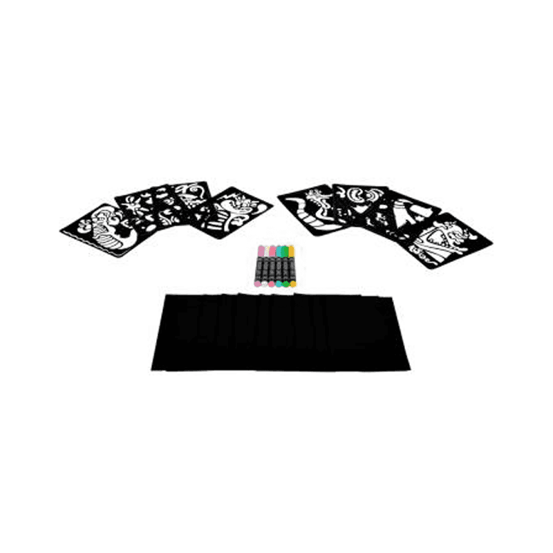 Crayola Cm048840 Set De Actividades Aerografiti Darkside 24 Piezas