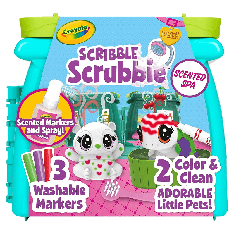 Crayola Cm747469 Spa Perfumado Para Mascotas Scribble Scrubbie