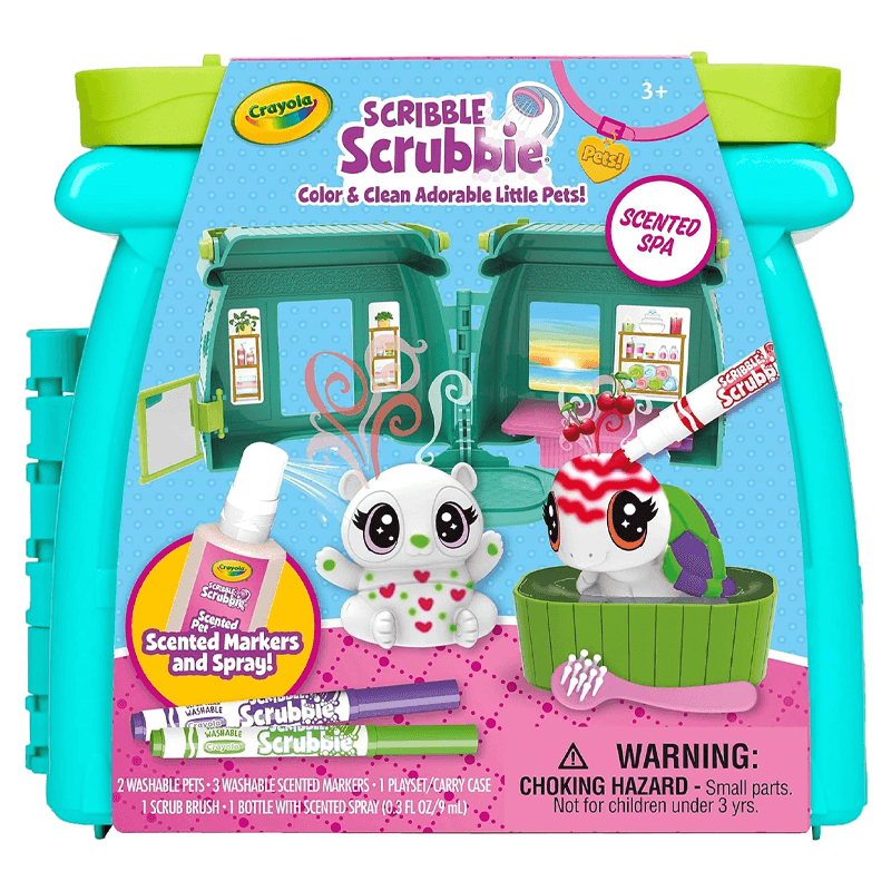 Crayola Cm747469 Spa Perfumado Para Mascotas Scribble Scrubbie