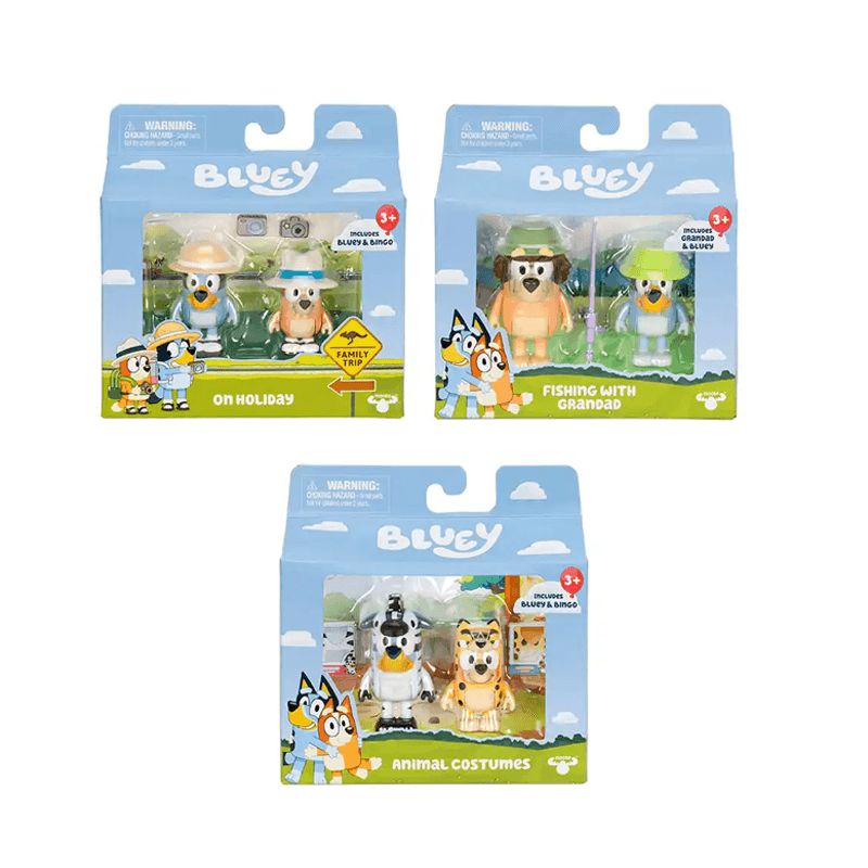 Moose Bluey 17648 Set Figura X2 S11 Surtido
