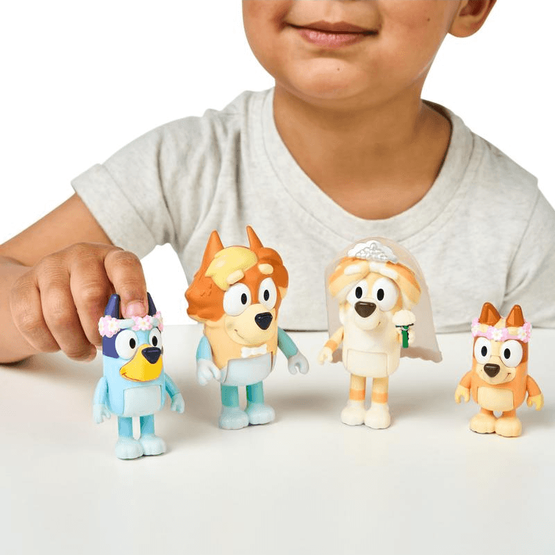 Moose Bluey 17653 Set Figura X 4 S11 Surtido
