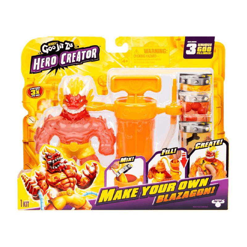 Moose Goo Jit Zu 42784 Set Creador Héroe X 1 Surtido