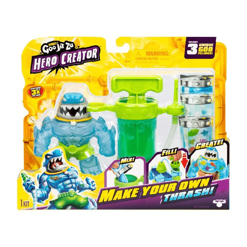 Moose Goo Jit Zu 42784 Set Creador Héroe X 1 Surtido