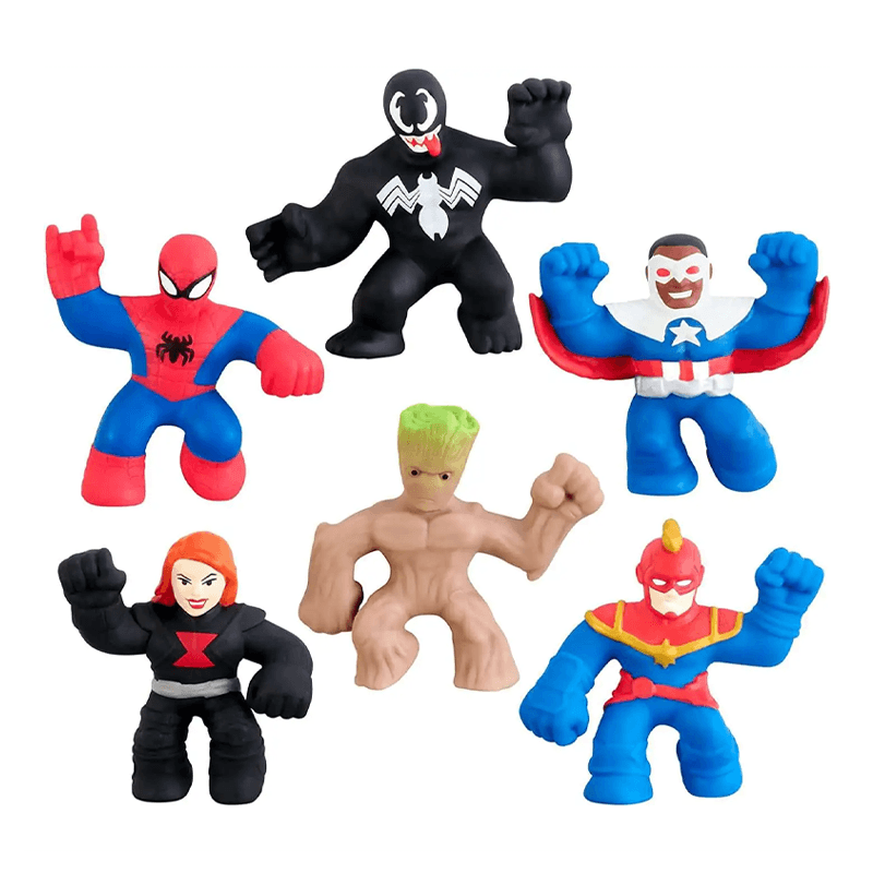 Moose Goo Jit Zu 41472 Marvel Mega Pack Minis X6