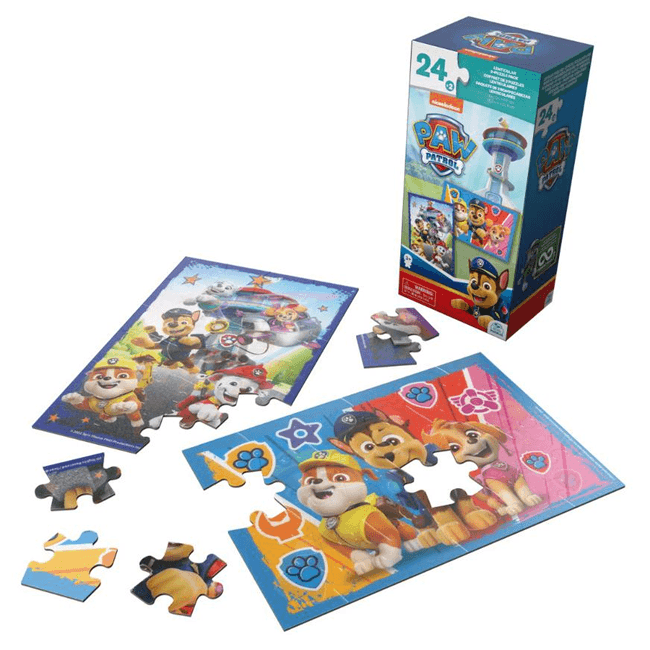 Spin Master Paw Patrol 6067435 Rompecabezas Lenticular Set X8