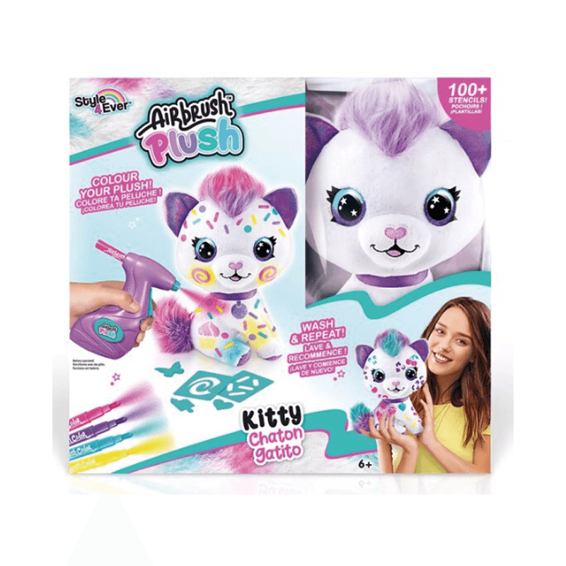 Canal Toys Diy Ofg 272 Style 4 Ever Peluche Aerógrafo Gatito