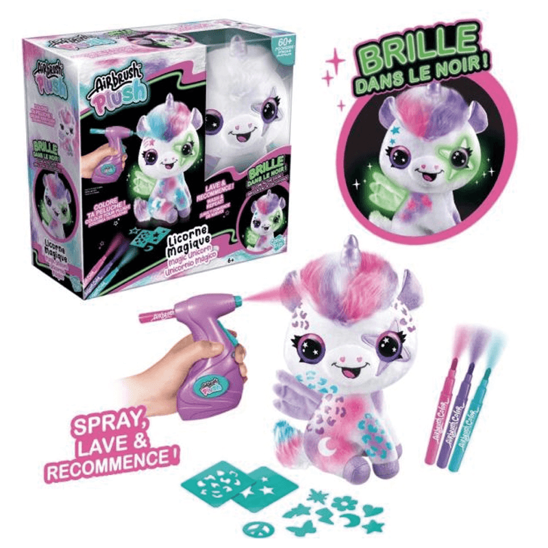 Canal Toys Diy Ofg 274 Style 4 Ever Peluche Aerógrafo Unicornio Mágico