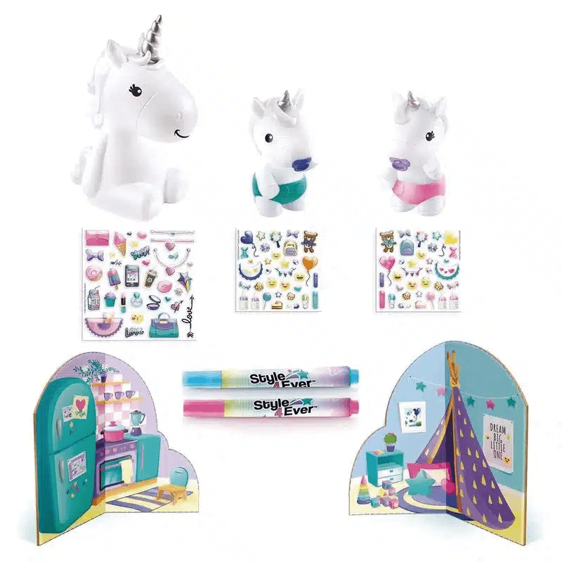 Canal Toys Diy Ofg 287 Style 4 Ever Set La Familia Unicornio Que Brilla