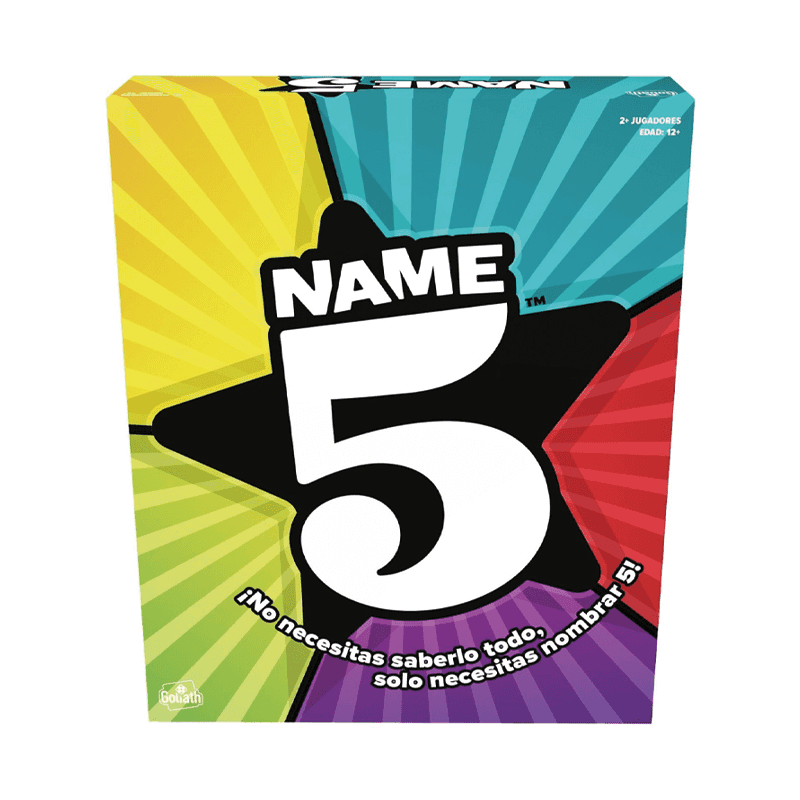 Goliath Games 929707.006 Juego De Mesa Name 5 Español