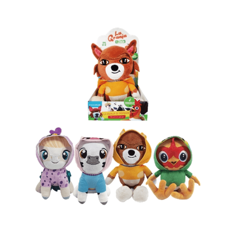 Granja De Zenon  8035 Peluche La Granja Se Disfraza