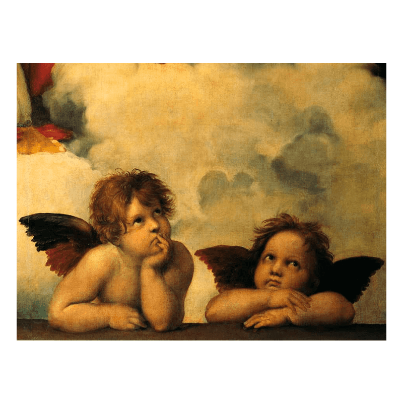 Ravensburger Rompecabezas 12000062 Ángeles De La Madonna Sixtina 1000 Piezas
