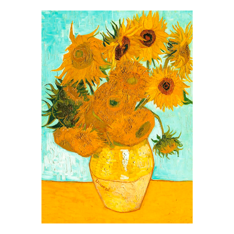 Ravensburger Rompecabezas 12000070 Van Gogh: Girasoles 1000 Piezas