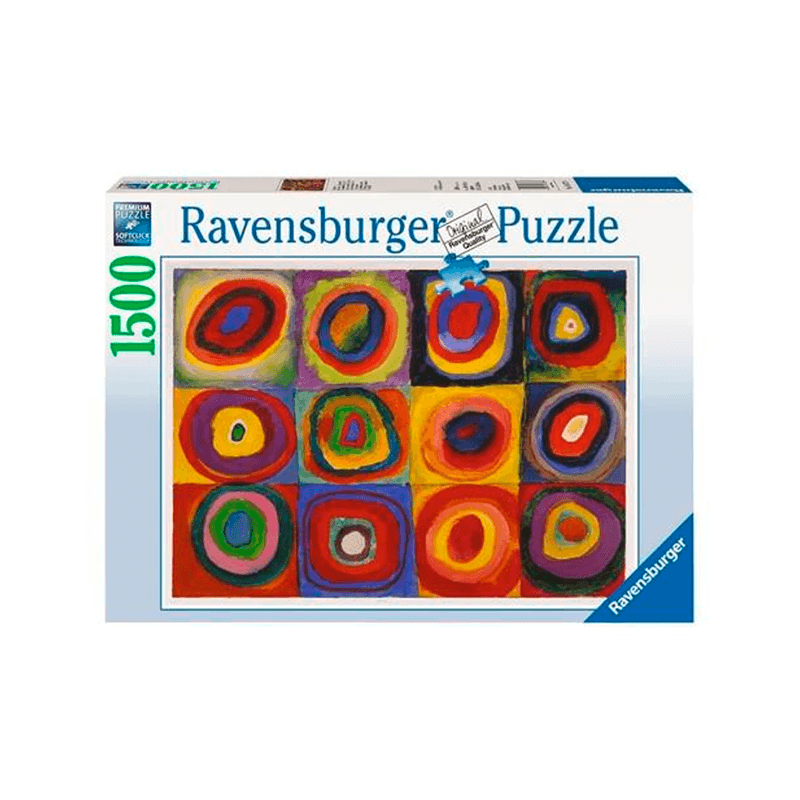 Ravensburger Rompecabezas 12000081 Estudio De Color De Kandinsky 1500 Piezas
