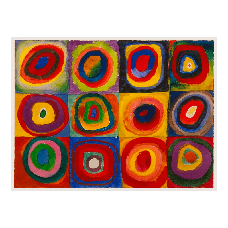Ravensburger Rompecabezas 12000081 Estudio De Color De Kandinsky 1500 Piezas