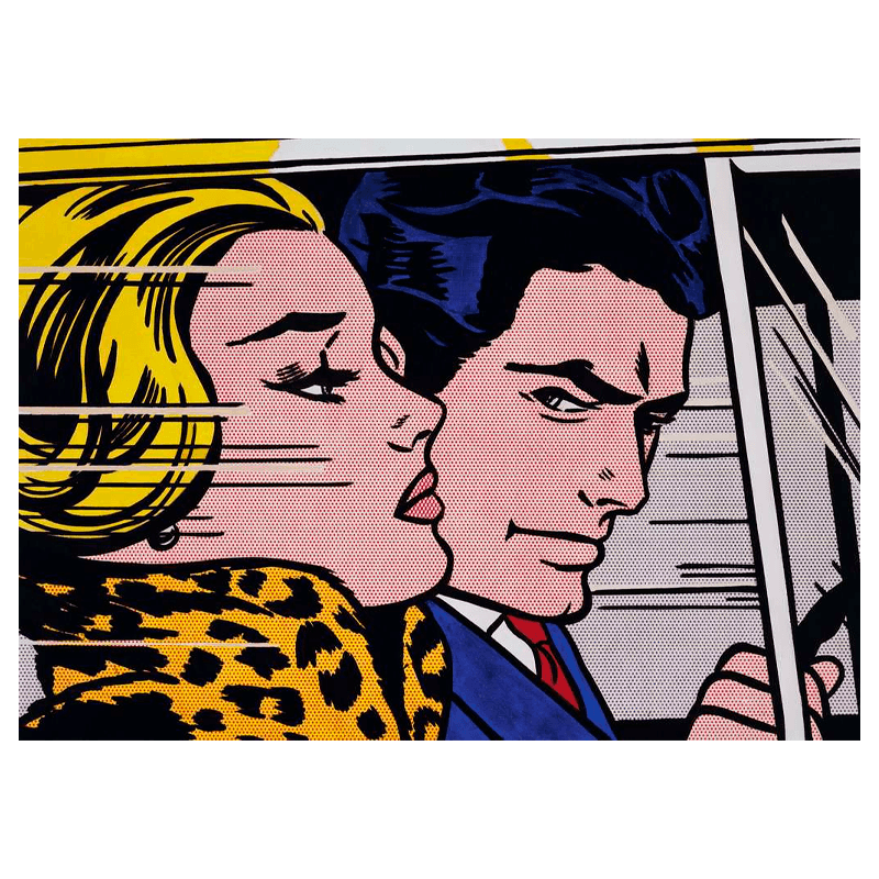 Ravensburger Rompecabezas 12000192 Roy Lichtenstein: En El Vehiculo 1000 Piezas
