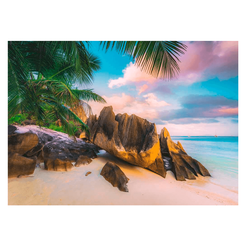 Ravensburger Rompecabezas 12000154 Hermosas Islas Seychelles 1000 Piezas