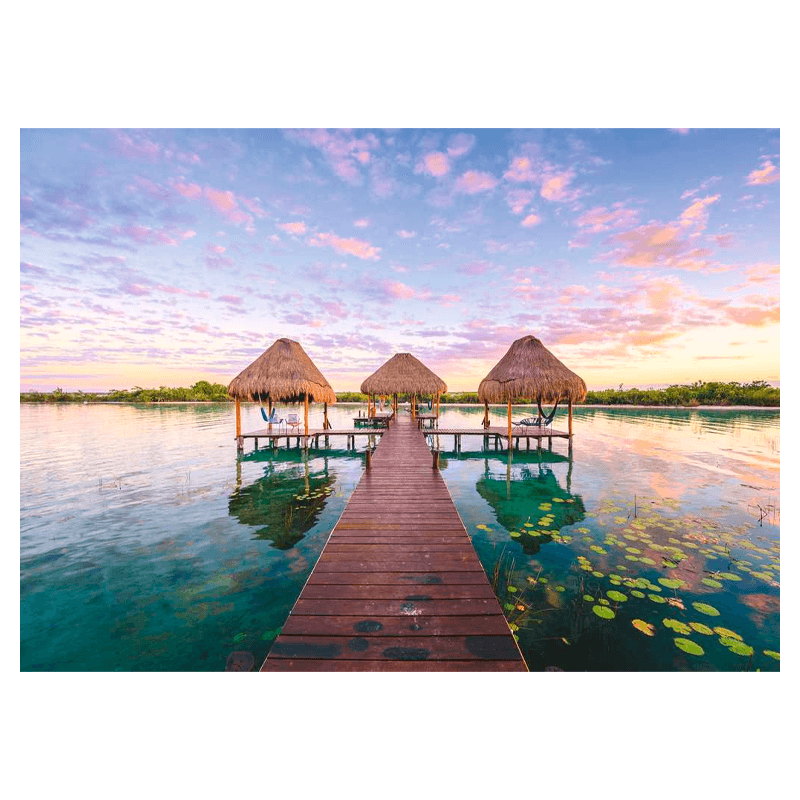 Ravensburger Rompecabezas 12000155 Vista Superior De Las Islas Bellas 1000 Piezas