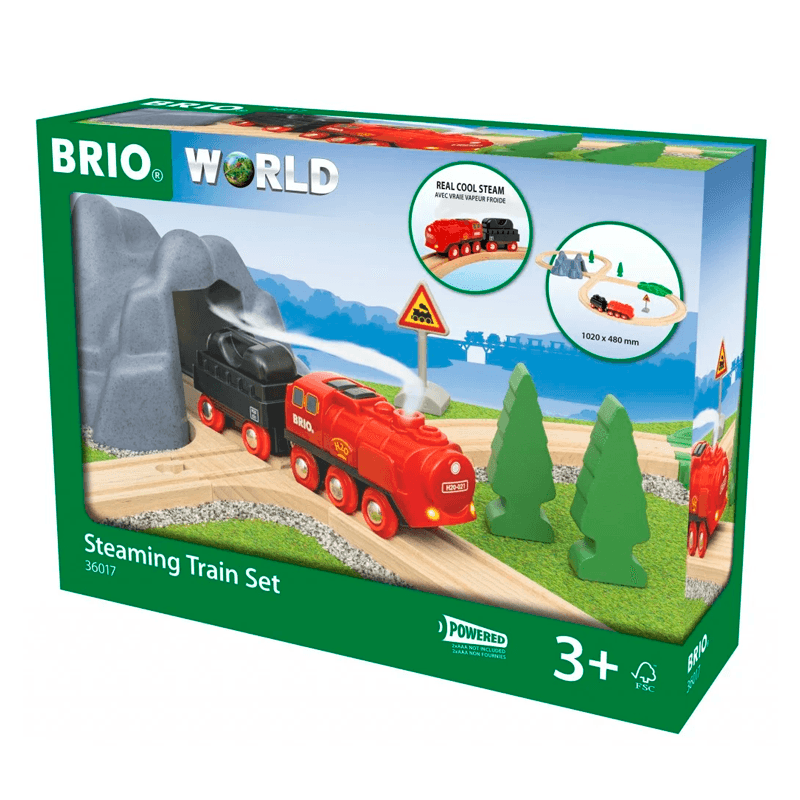 Brio 63601700 Set De Locomotora A Vapor