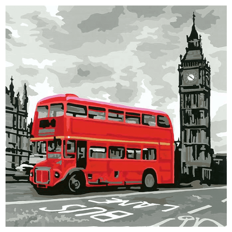 Ravensburger Creart 28997 Juego De Pintura Londres 20X20