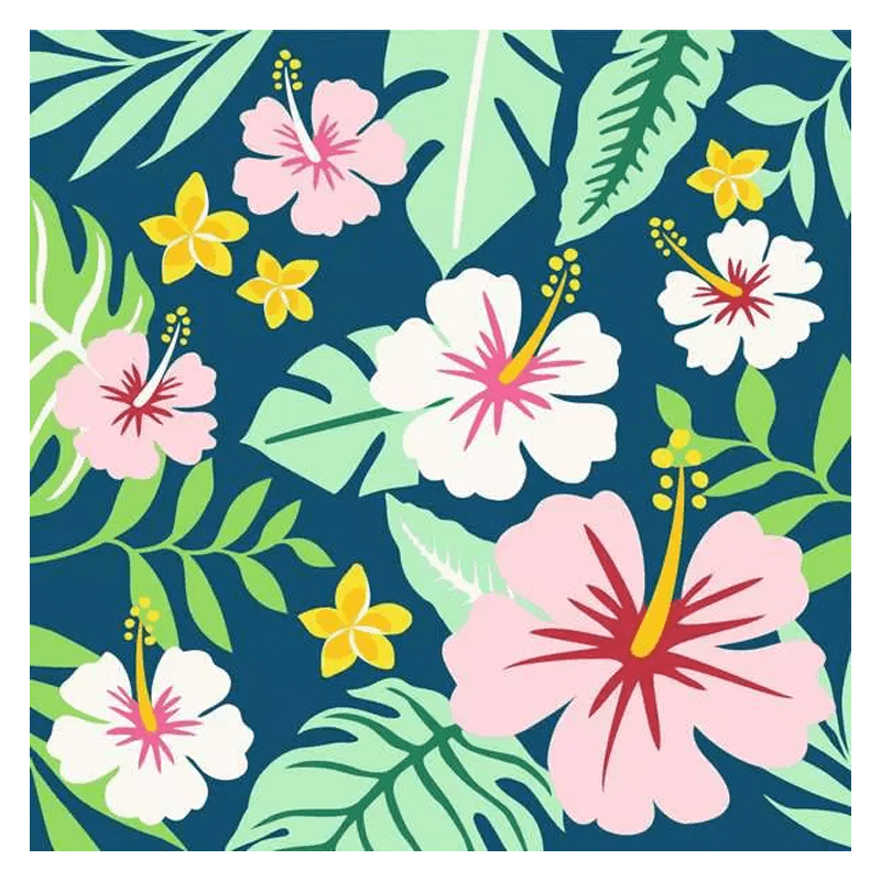 Ravensburger Creart 23729 Juego De Pintura Flores Exóticas 20X20