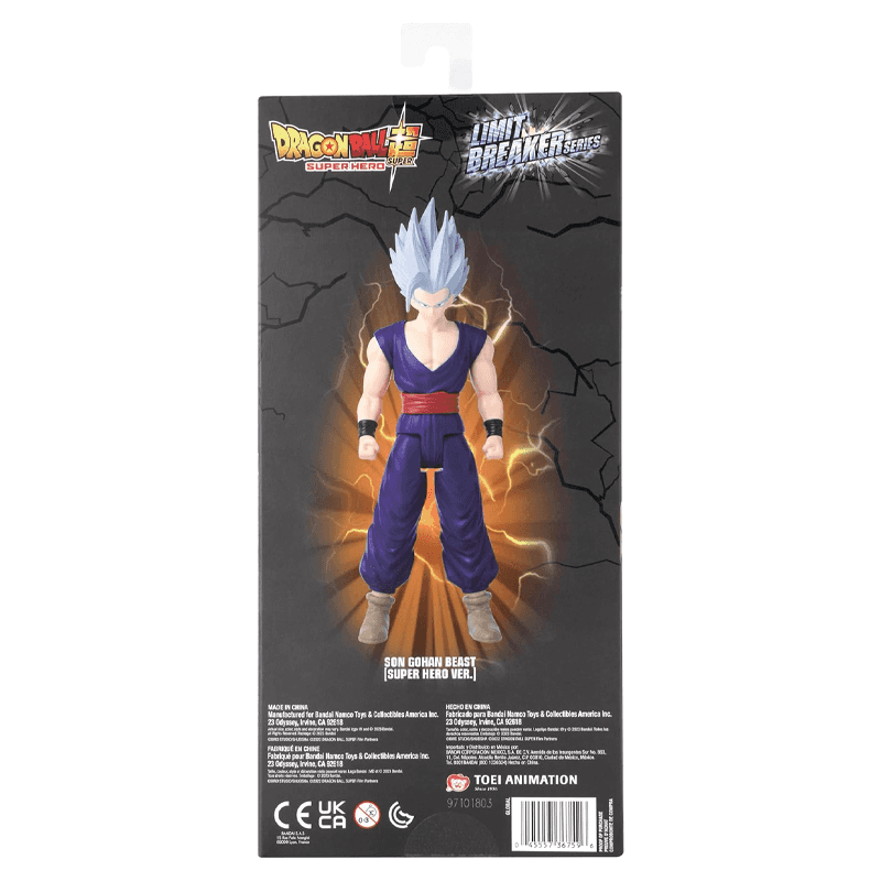 Bandai Namco 36759 Figura De Accion Dragon Ball Super Limit Breaker Gohan
