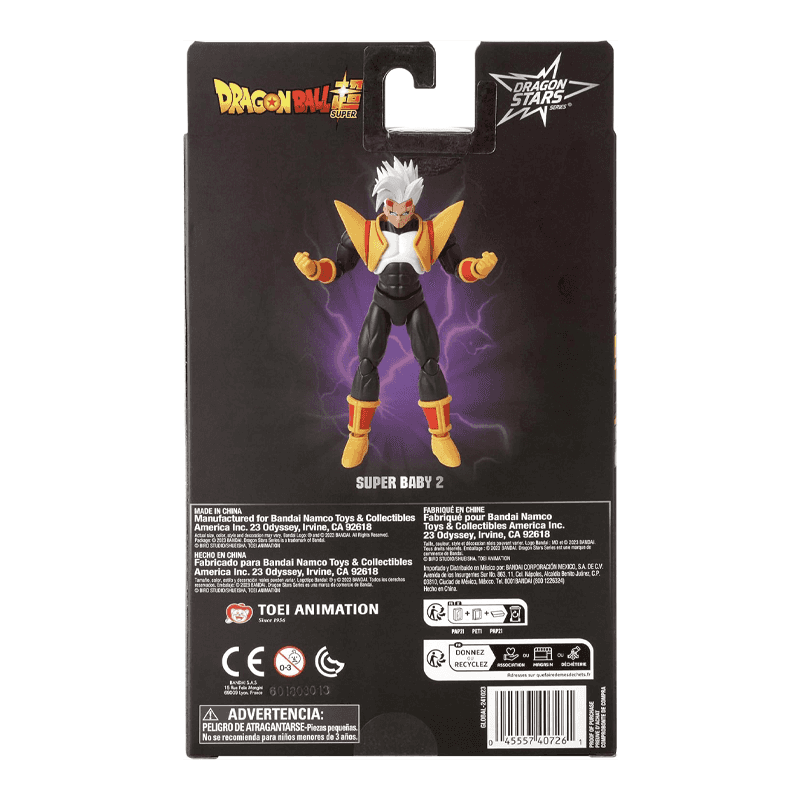 Bandai Namco 40726 Figura De Accion Dragon Ball Stars Super Baby 2