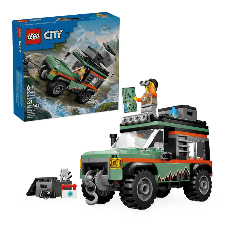 Lego City 60447 Camión Todoterreno De Montaña 4X4