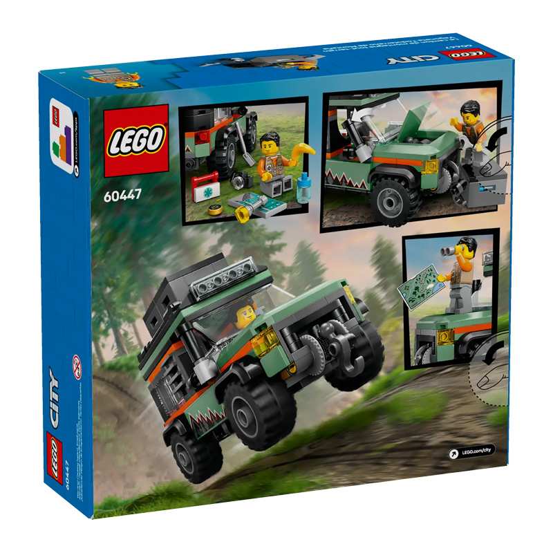 Lego City 60447 Camión Todoterreno De Montaña 4X4