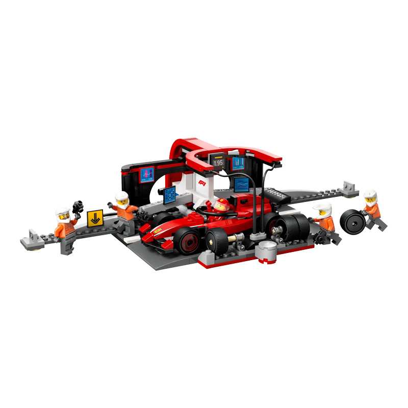 Lego City 60443 Paradas En Los Pits F1