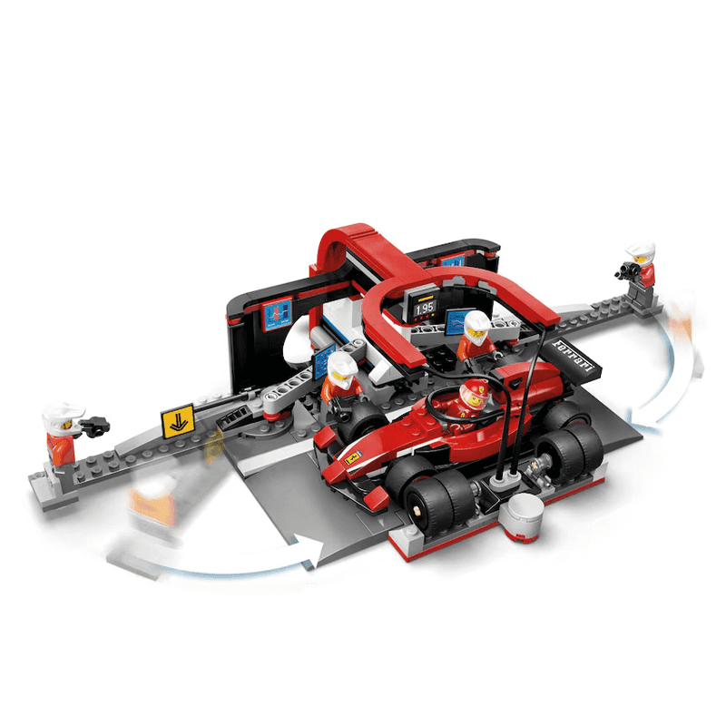 Lego City 60443 Paradas En Los Pits F1