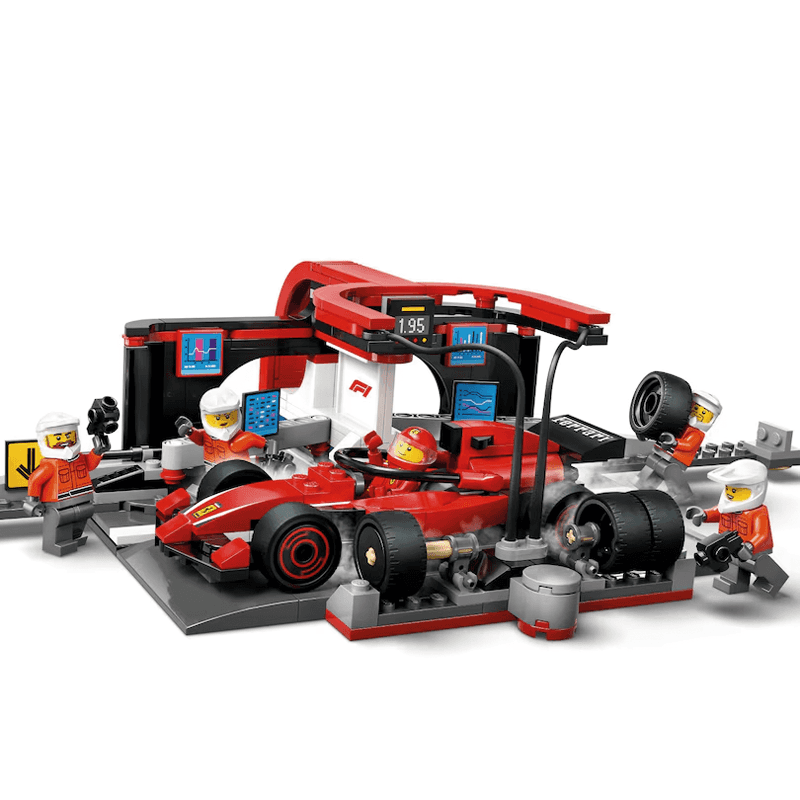Lego City 60443 Paradas En Los Pits F1