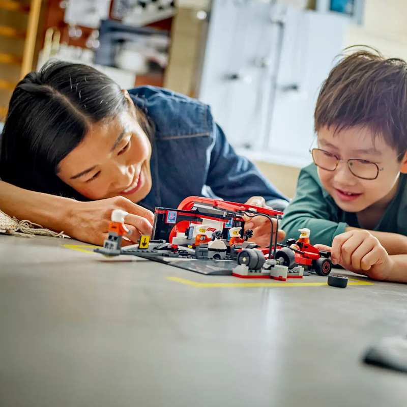 Lego City 60443 Paradas En Los Pits F1