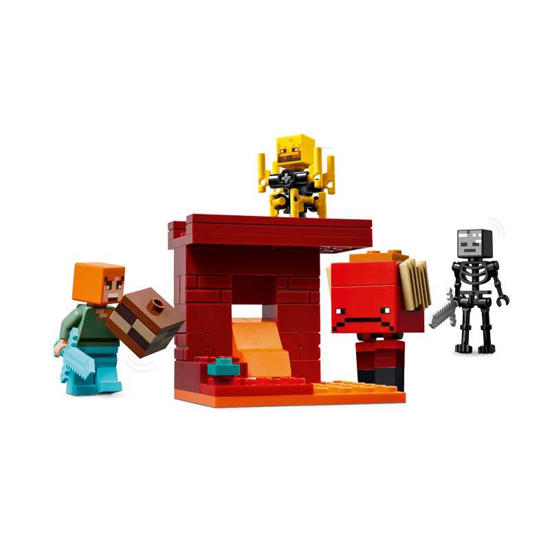 Lego Minecraft 21266 La Batalla De La Lava Del Nether