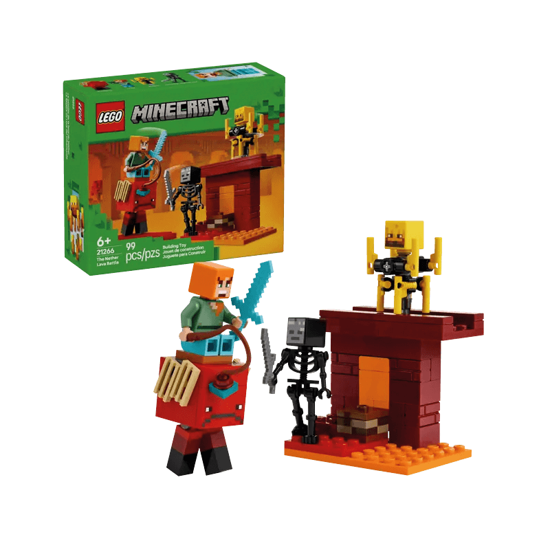 Lego Minecraft 21266 La Batalla De La Lava Del Nether