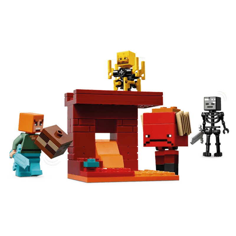 Lego Minecraft 21266 La Batalla De La Lava Del Nether