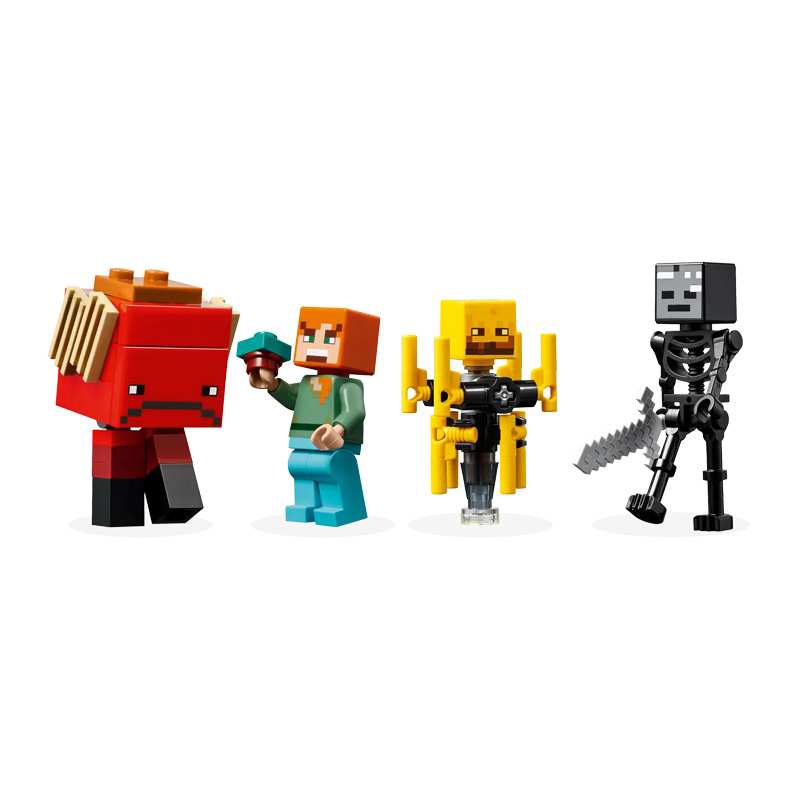 Lego Minecraft 21266 La Batalla De La Lava Del Nether