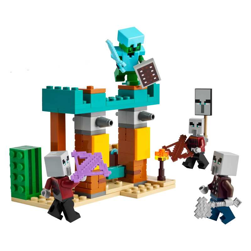 Lego Minecraft 21267 La Patrulla Del Desierto De Illager