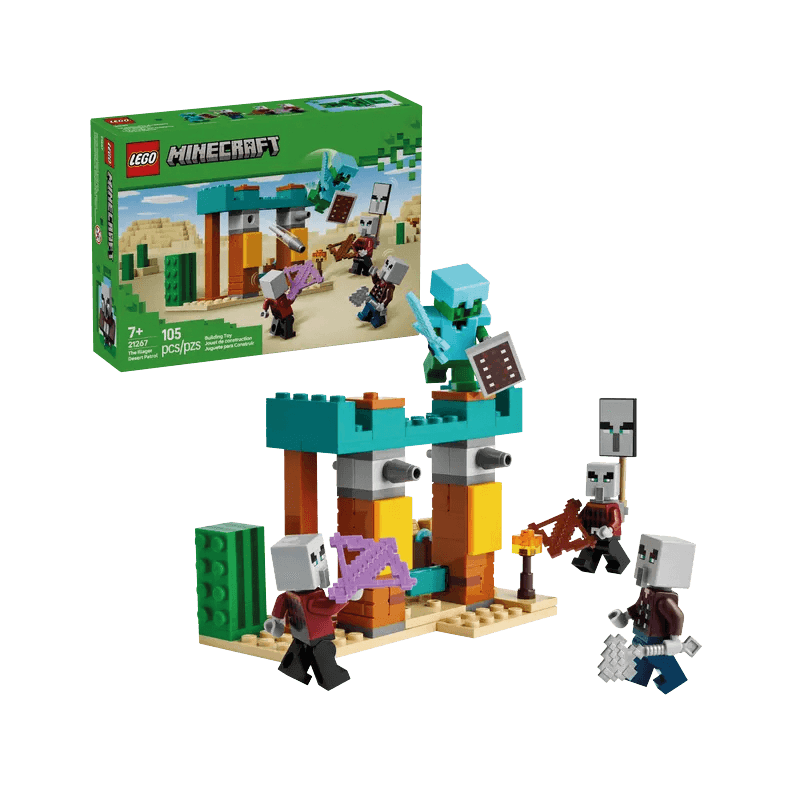 Lego Minecraft 21267 La Patrulla Del Desierto De Illager