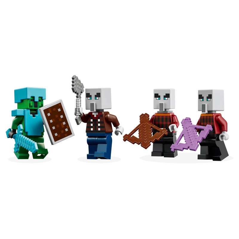 Lego Minecraft 21267 La Patrulla Del Desierto De Illager