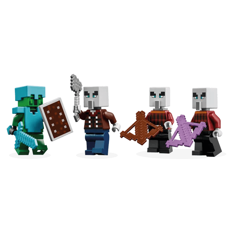 Lego Minecraft 21267 La Patrulla Del Desierto De Illager